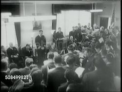 Navy Secretary Frank Knox Speech On Pearl Harbor, Pt 1 News Clip