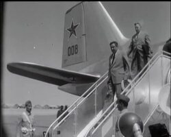 SHEPILOV MEETS NASSER News Clip