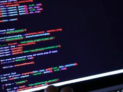 HD : Code Programming Stock Footage