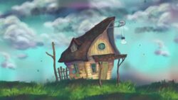 fairy tale house Stock Footage