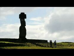 CLEAN: Easter Island gears up for solar eclipse News Clip