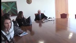 CLEAN : Temer talks with foreign correspondents News Clip