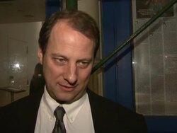 opening night of the George Packer play 'Betrayed' Stock Footage