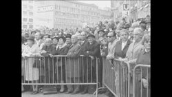 SYND 04 10 68 NEW STATION OPENS ON FRANKFURT'S NEW UNDERGROUND SYSTEM Instructional Video