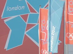 Olympic London General Views Stock Footage