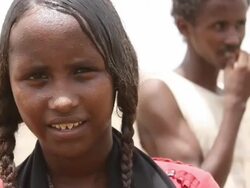 Girl's face  Stock Footage