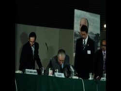 SYND 27 3 76 CONFERENCE OF THE NON ALIGNED NATIONS OPENS IN TUNIS News Clip