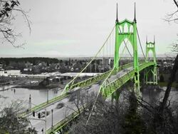 Portland Bridges Stock Footage