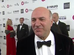 INTERVIEW - Kevin O'Leary - Elton John AIDS Foundation Presents 22nd Annual Academy Awards Viewing Party Sponsored By Chopard, Neuro Drinks And Wells Fargo Stock Footage