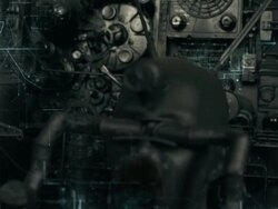 steampunk robot Stock Footage