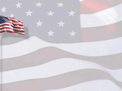 US Flag. HD Progressive Frames Stock Footage