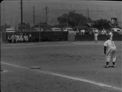 Little League Baseball Game Stock Footage