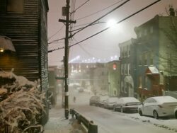 Winter in Boston Stock Footage