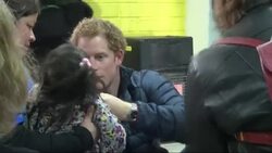 Prince Harry visits local facility with children with disabilities News Clip