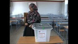 4:3 Nobel Prize winner Tawakel Karman casts ballot in Yemen vote News Clip