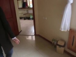 War Devastation in Eastern Ukraine - Semyonovka - interview Stock Footage