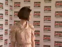 Keira Knightley at the Jameson Empire Awards at London England. (Footage by WireImage Video/GettyImages) Stock Footage