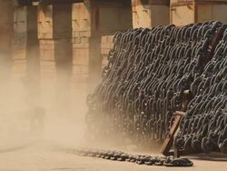 Sandblasting Stock Footage