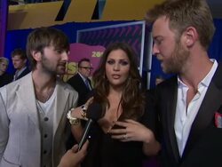 INTERVIEW: Dave Haywood, Hillary Scott, and Charle Stock Footage