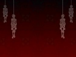 Bouncy Skeletons Stock Footage