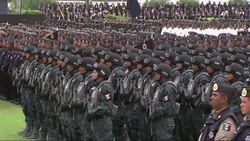 President recruits thousands of police officers in an attempt to control corruption News Clip