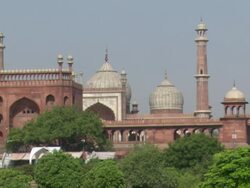 WS View of Red Fort / New Delhi, Delhi, India Stock Footage