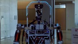 Researchers And Virginia Tech Students Prepare For DARPA Robotics Challenge Stock Footage