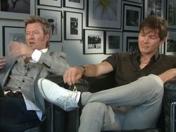 A-Ha Interview Stock Footage