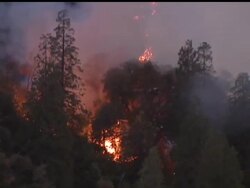 New evacuations were ordered as wildfire expands into the mountains along the California coast. But as AP Correspondent Haven Daley reports, some are staying behind and relying on their religious faith. News Clip