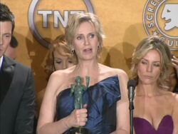 16th Annual Screen Actors Guild Awards - Press Room Stock Footage
