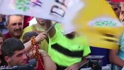 CLEAN : Pro Kurdish party HDP rallies against failed Turkey coup News Clip