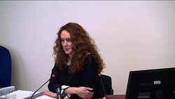 Ex-tabloid chief at ethics inquiry, testifies on links to senior politicians News Clip