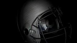 American Football Helmet Stock Footage