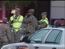 Authorities say a bicyclist was fatally injured when she and a D.C. National Guard vehicle assigned to the motorcade route for the nuclear summit collided. Instructional Video