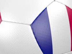 soccer ball France Stock Footage