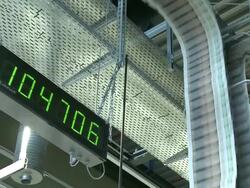 MS View of web press news paper print office / Ruesselsheim, Hesse, Germany  Stock Footage