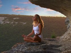 Meditation Stock Footage