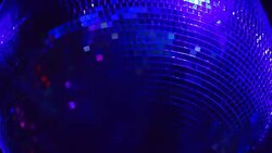 Rotating Disco Ball Close-up (Loopable) Stock Footage