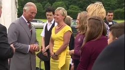 Prince Charles Tours the Strata Florida Abbey News Clip