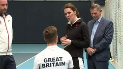 The Duchess of Cambridge visits the Lawn Tennis Association News Clip