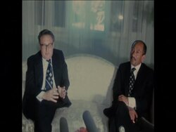 UPITN 2 9 75 KISSINGER AND SADAT GIVE STATEMENT TO PRESS IN ALEXANDRIA Instructional Video
