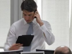 HD: Office Team Working Hard Stock Footage