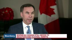 Canada in Talks With U.S. to End Steel and Aluminum Tariffs, Morneau Says News Clip