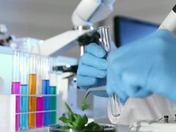 Green Genetic Research Stock Footage