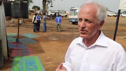 US senator Corker visits Uganda refugee camp Instructional Video
