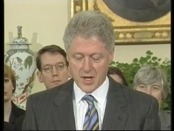 USA: BILL CLINTON ON ELECTRONIC MEDICAL RECORDS News Clip