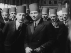 Egyptian King Farouk dies Stock Footage