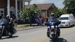 Chattanooga Shooting Victim Funeral Procession Stock Footage