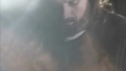 Nostradamus examines several jars of powder. Stock Footage