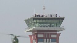 CLEAN : North Korea holds first public air show News Clip